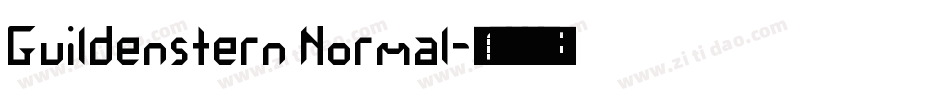 Guildenstern Normal字体转换